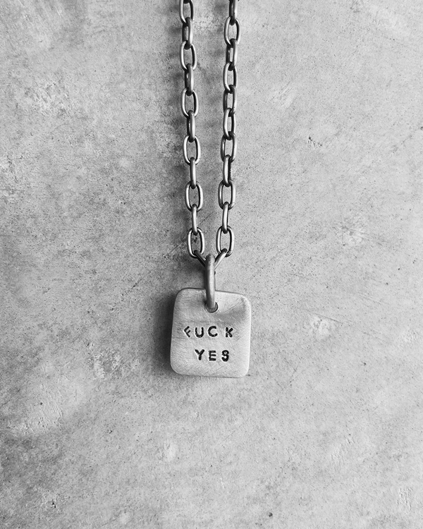 Fuck Yes Pendant